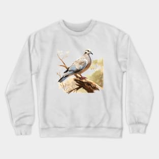 Collared Dove Crewneck Sweatshirt